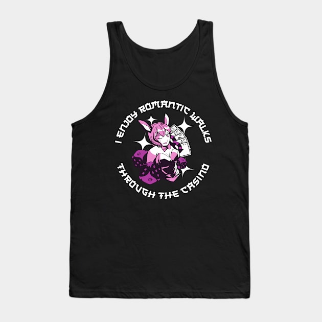 Romantic Walks Casino Funny Casino Gift Tank Top by CatRobot